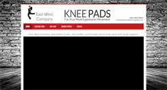 Desktop Screenshot of dancekneepads.com